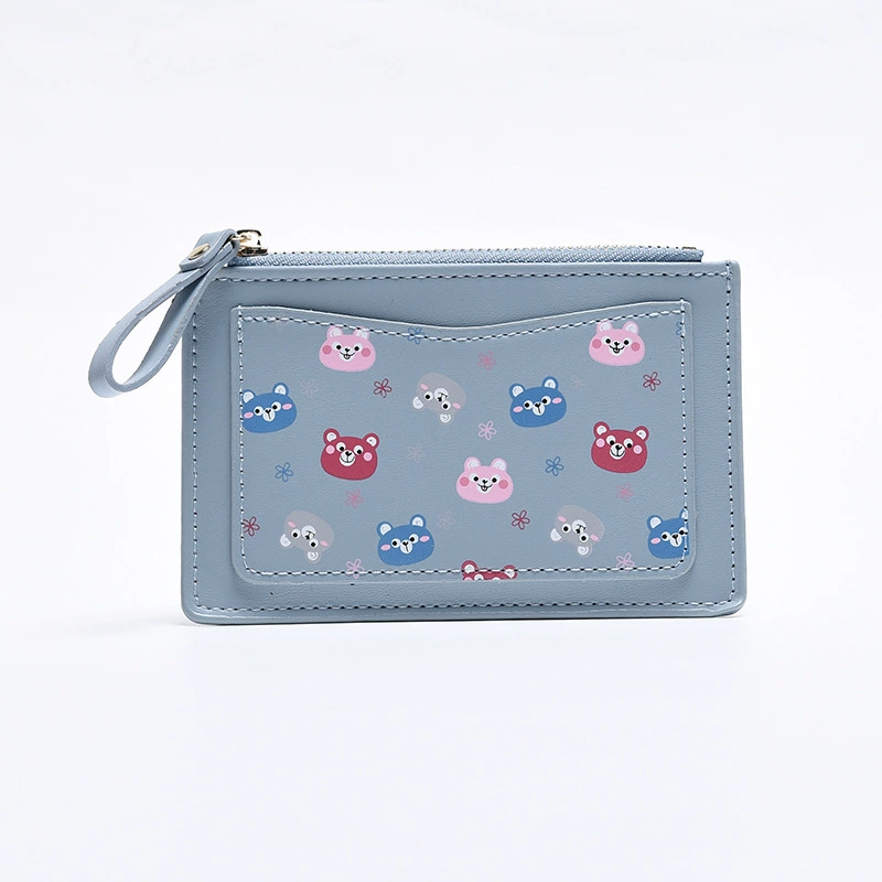 Wallet, short thin cartoon shoulder bag, Korean style