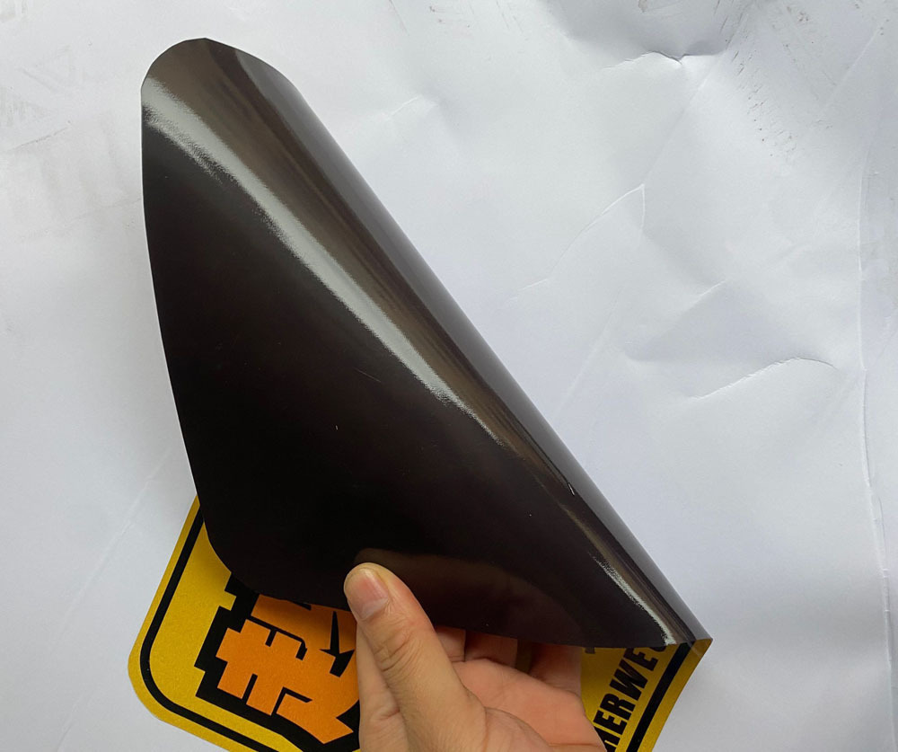 Etiquetas engomadas magnéticas personalizadas coche cuerpo magnético publicidad producción Coche club pegatinas reflectantes pegatinas magnéticas