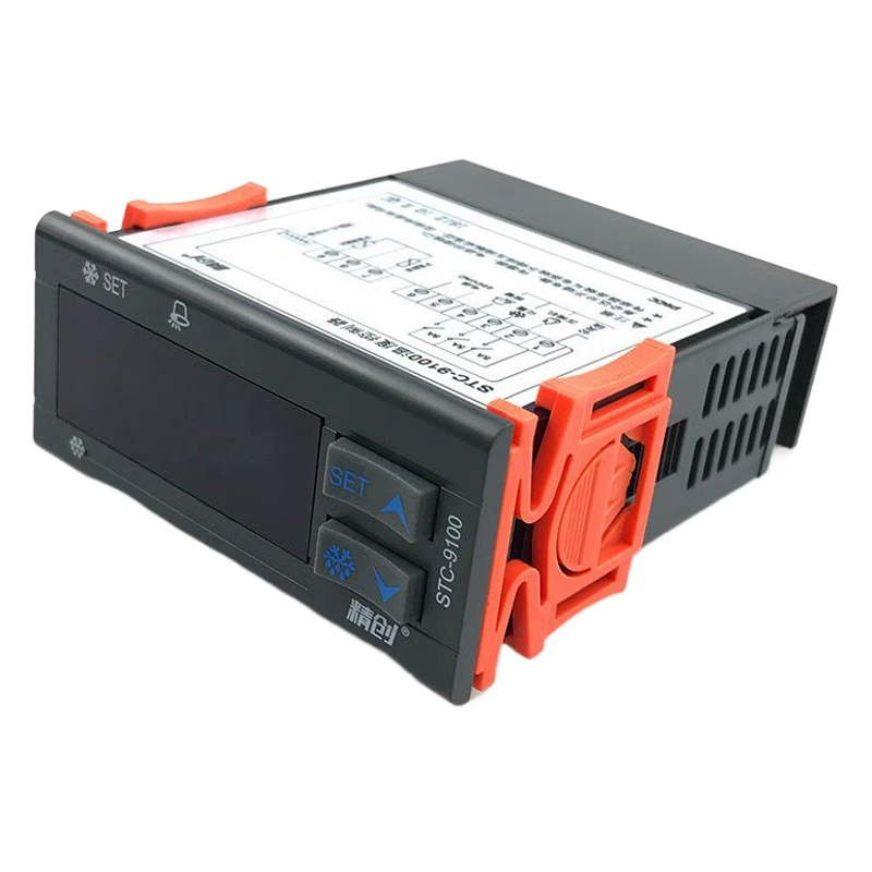 Jingchuang регулятор температуры stc9200 интеллектуальный цифровой дисплей регулятор температуры переключатель контроля температуры Микрокомпьютер регулятор температуры холодного хранения