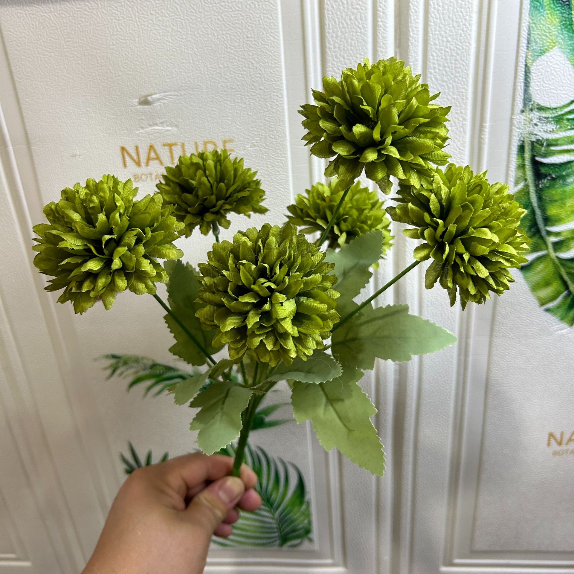 짙은 녹색