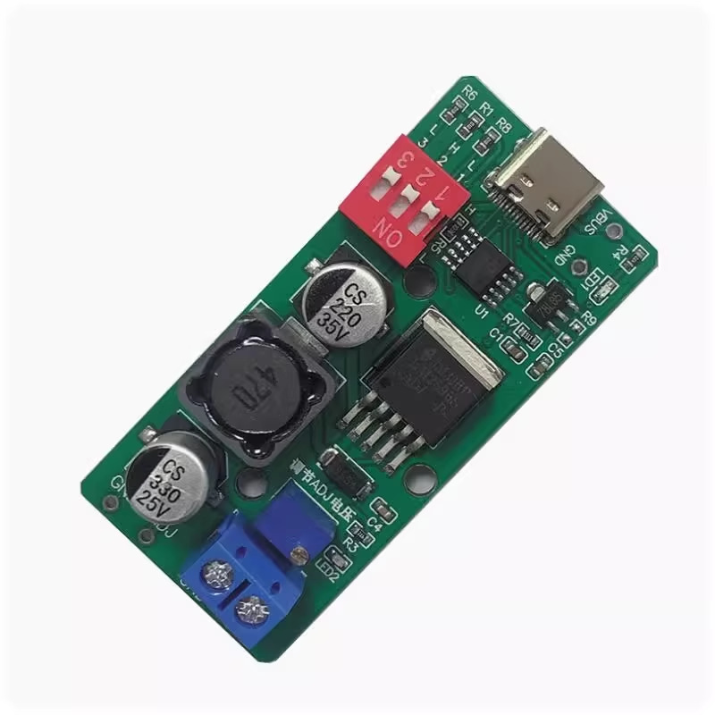 原装PD诱骗器手机充电头电源转接桌面可调电源模块输出1.8-18V