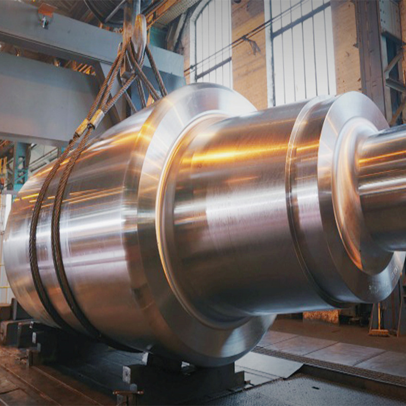 定 制各种规格铸轧辊套热处理离心铸造 轧机偏导辊设备