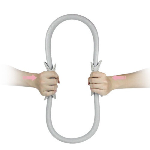 Plastic Multicolor Yoga Ring Fiberglass Crescent Handle Pilates Ring Magic Ring Manufacturer Wholesale