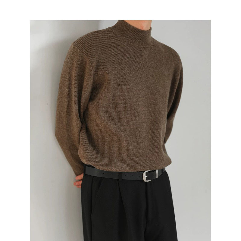 Trendy Japanese-style new fashionable and artistic Harajuku-inspired long-sleeved sweater, versatile, simple, trendy, and retro.