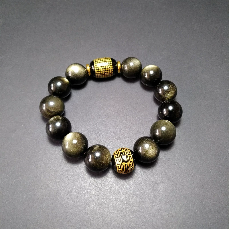 Organic bracelet natural stone, beads, DIY