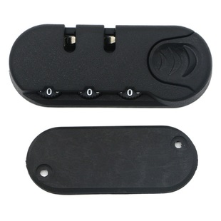 Shaper luggage password lock suitcase pull lock fixed Lock Zipper box fixed password lock in stock wholesale