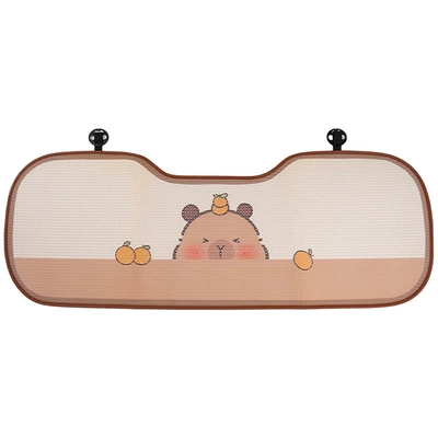 for All Seasons Cartoon Car – Seat cushion, seat cover - honeycomb-capibala-seat-cushion-rear