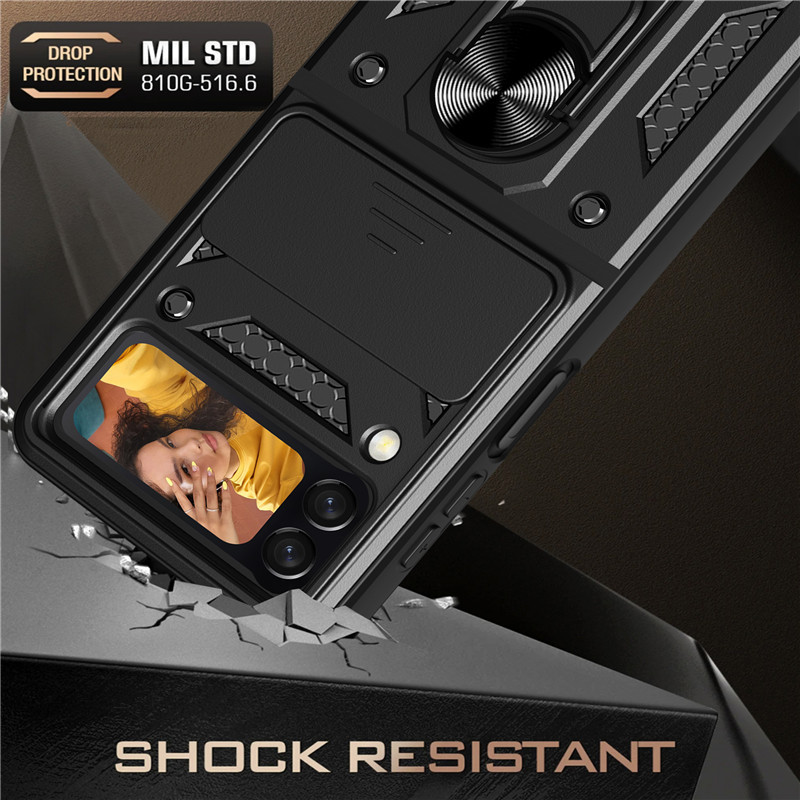 Schutzhülle Für Samsung Z Flip Schiebe-fenster Design Klappbar_voghion.com