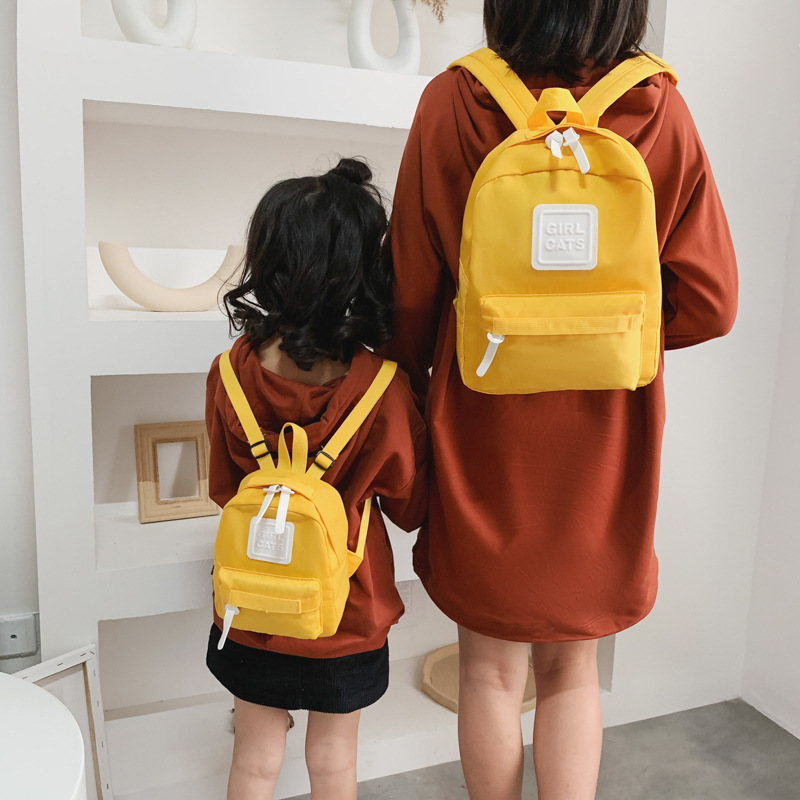 Children's Logo Customized School Bags Kindergarten Primary and Secondary School Boys and Girls Water-Repellent Backpack Training Class Printed Backpacks
