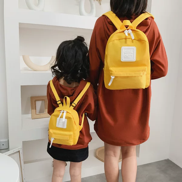 Children's Logo Customized School Bags Kindergarten Primary and Secondary School Boys and Girls Water-Repellent Backpack Training Class Printed Backpacks