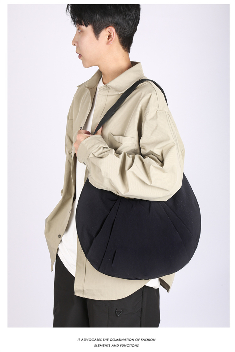 Women's Large Capacity Crossbody Shoulder Bag Simple Tote Bag_voghion.com