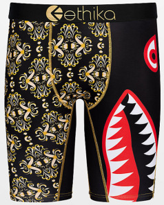 Q random cross-border European and American fashion leisure printed jacquard four-pin six-line underwear size selection