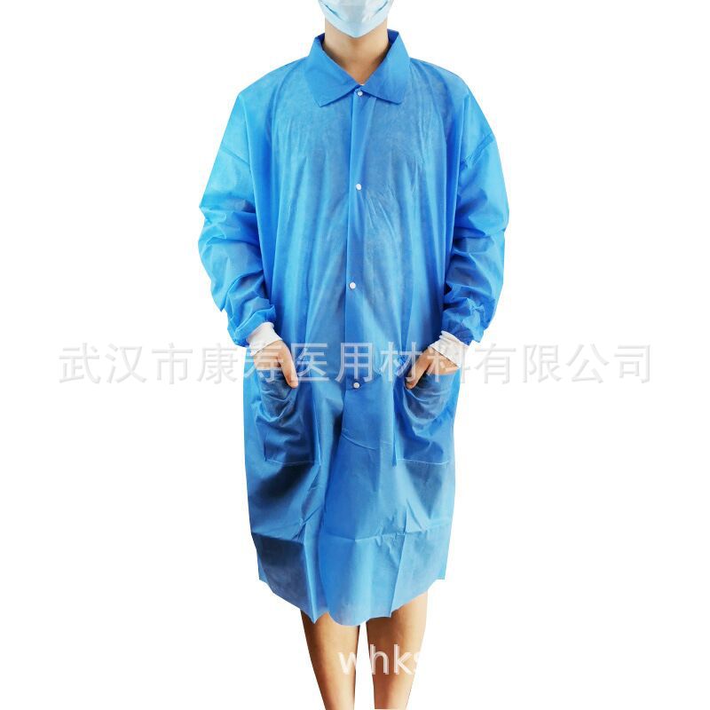一次性手术衣隔离衣加厚防护服参观防尘服打农药实验服纹绣工作服