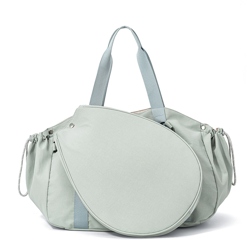 Bolsa de tenis transfronteriza, bolsa de entrenamiento deportivo, bolsa de acondicionamiento físico, bolsa de raqueta portátil de bádminton de gran capacidad, bolsa deportiva de separación seca y húmeda