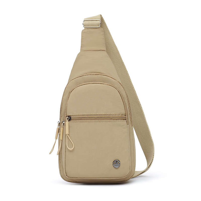 Bolso de pecho de tendencia transfronteriza para mujer multifuncional nuevo bolso de mensajero ligero hilo bordado tendencia mochila deportiva pequeña bolsa diagonal