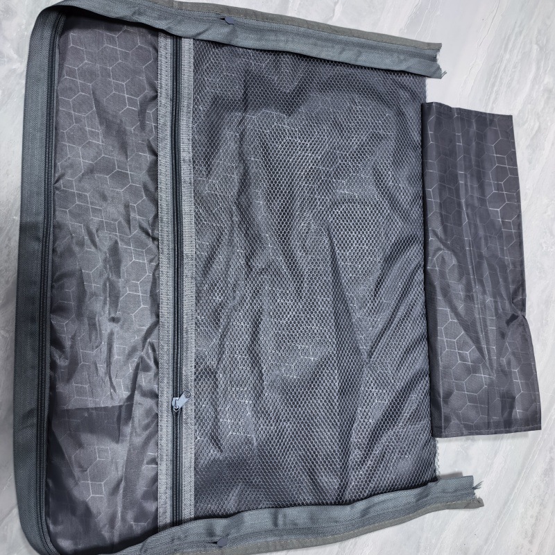 拉杆箱里布中片210D牛津布内衬外贸行李箱包半成品包工料加工灰色