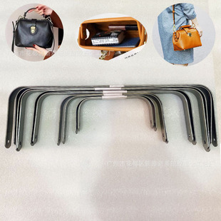 Factory wholesale mouth gold bag mouth Gold doctor bag mouth gold Iron clip frame mouth gold bag fixed support bag material Iron clip