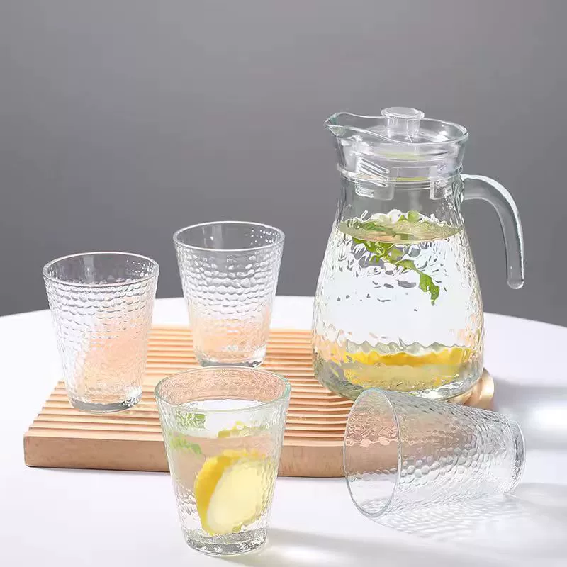 High quality capacious teapot, tea, glass set, simple and elegant design