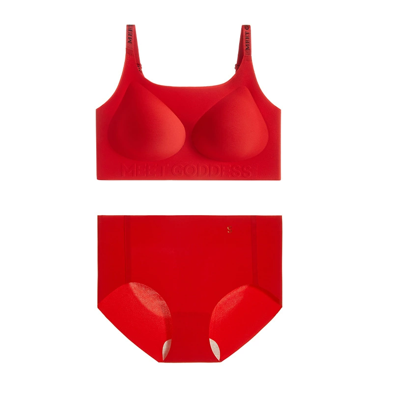  foundation, gravitational underwear, pulls up push up bra with letters, straps, set, no trace, beautiful back