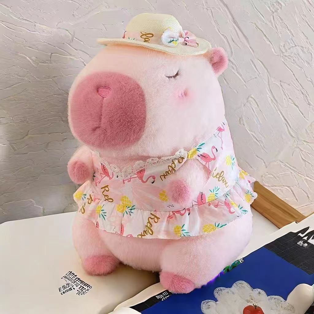 カピバラ人形ぬいぐるみぬいぐるみ抱き枕カピバラストラップ人形ぬいぐるみパチパチ520プレゼント