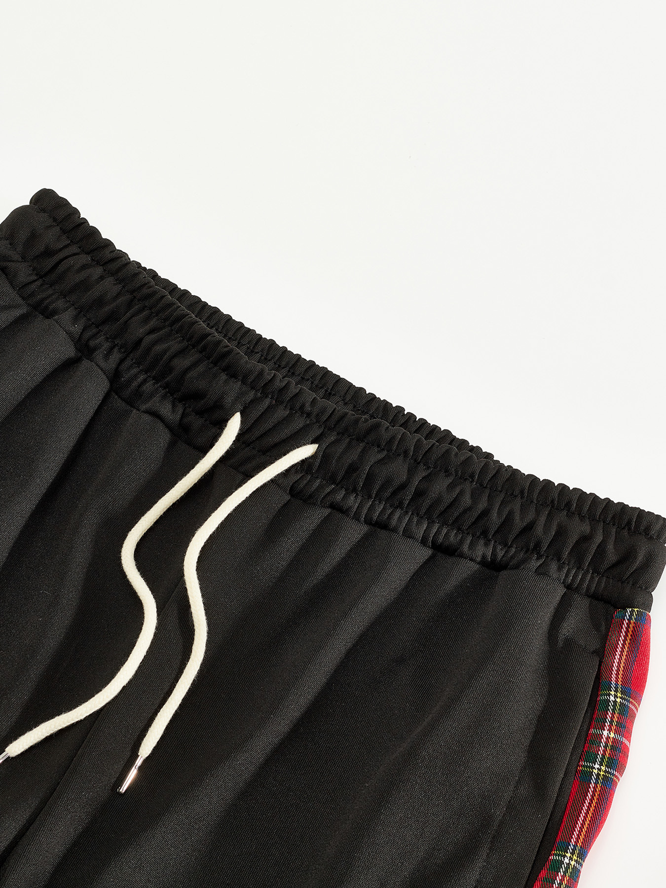 Herren Sweatpants Gerade Freizeithose Mit Schnallengürtel_voghion.com