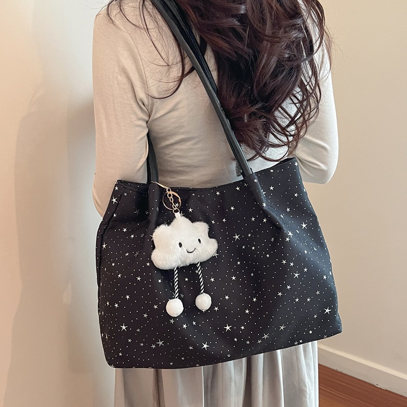 Nicho coreano 2026 nueva estrella nube bolso de hombro de viaje de gran capacidad de mujer bolso lindo image 1
