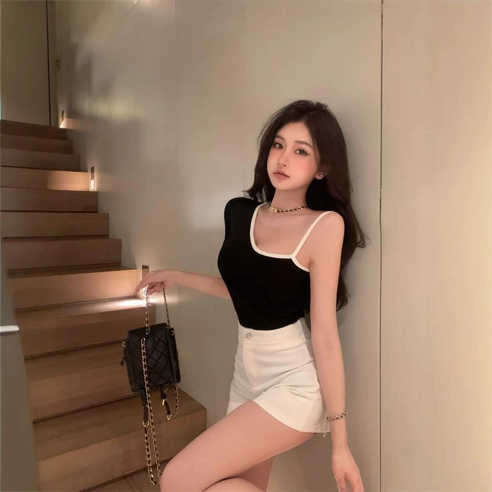 Внешняя торговля Трансграничный 2025 новый дизайн с полурукавом футболка женская летняя стройная девушка с открытой спиной