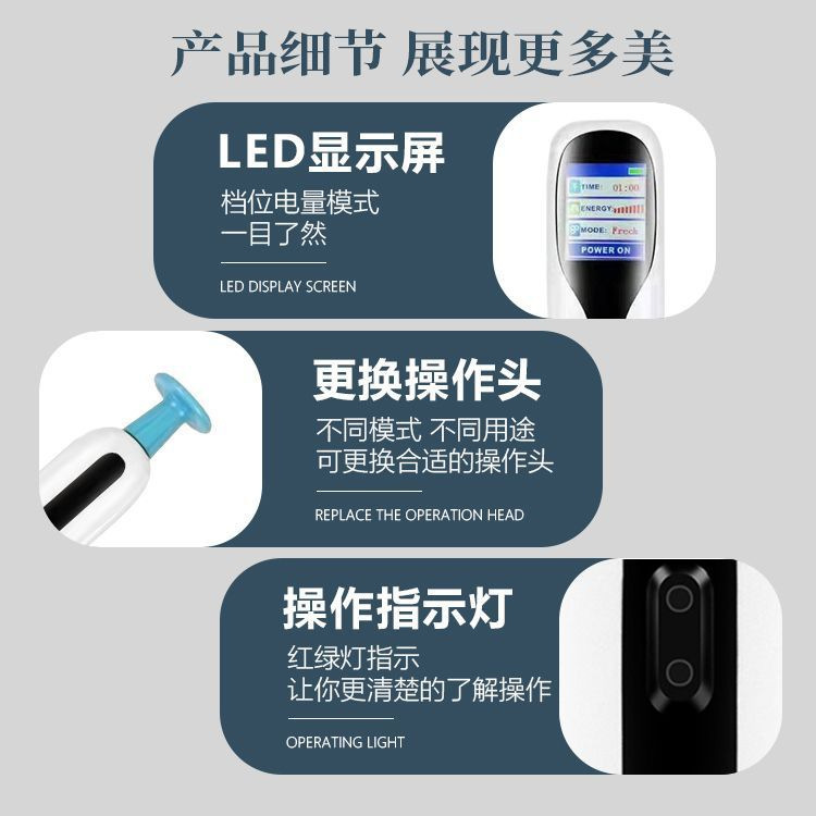 工場直販人気オゾンペン電動フェイシャルケア機能美容器具ポータブルプラズマほくろ掃除ペン外国貿易|undefined