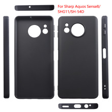 亚马逊跨境适用夏普Sharp Aquos Sense 8磨砂手机壳TPU素材软壳