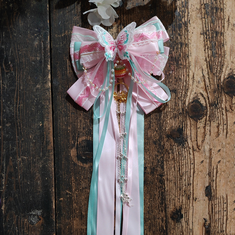 Hairgrip with bow