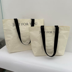 服装店编织袋定制时尚质感蛇皮袋耐用大容量手提袋超市环保购物袋