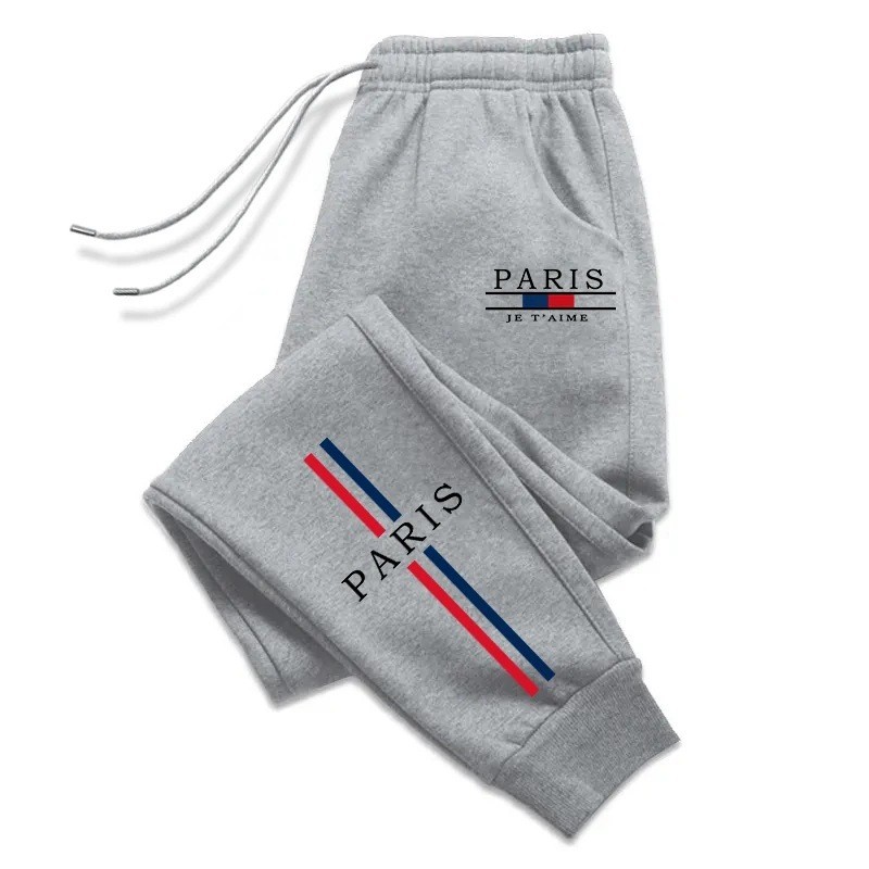 Men's Printed Jogger Pants Casual Sweatpants with Fleece Lining All-Season Comfortable Streetwear Lounge Pants_viptrois.com