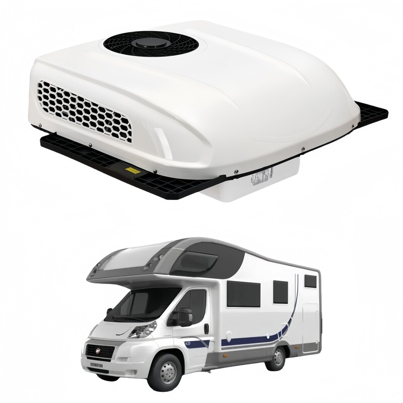 Top-mounted split air conditioner integrated machine electric vehicle truck car heating and cooling air conditioner 12V24V48V72V parking air conditioner Top-mounted split air conditioner integrated machine electric vehicle truck car heating and cooling air conditioner 12V24V48V72V parking air conditioner
