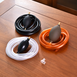 Tea tray drain pipe tea table with absorbent ball tea table tea table silicone hose tea water outlet pipe tea set accessories