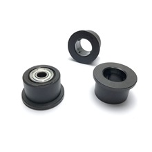 划船机坐垫滑轮滚轮划船器座垫限位轮健腹器双轴承轮健身器材配件