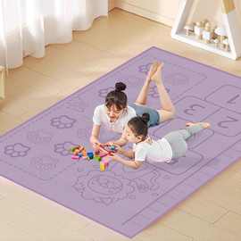 双人瑜伽垫超大亲子健身地垫儿童舞蹈练功专用垫防滑减震隔音垫新