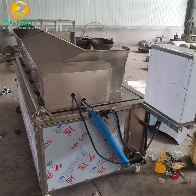 受热一致的温猪皮设备 带搅拌猪皮温皮机 皮肚全自动温皮机