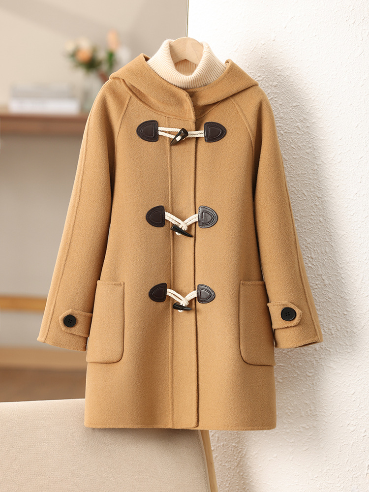 Children's double-sided woolen woolen coat for boys