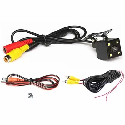 Universal high-definition car reversing Vehicle camera - lotus-connector-led4-light-with-wire