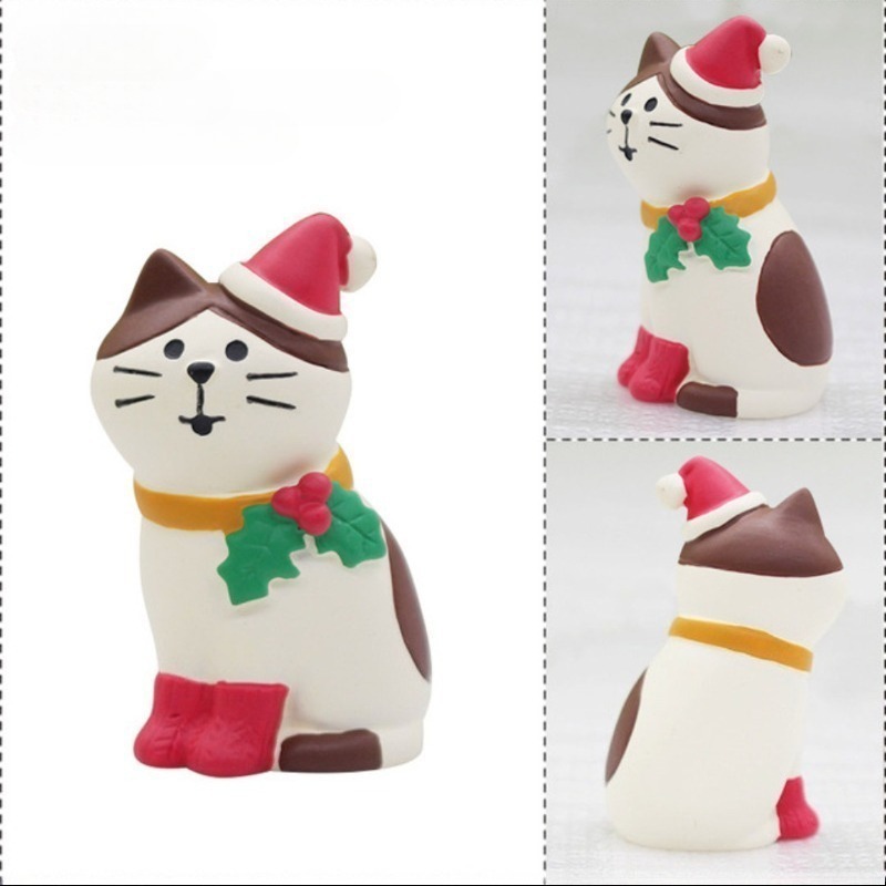 크리스마스 빨간 양말 고양이