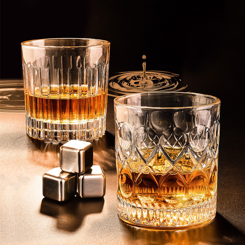 Vidrio sin plomo grabado de hockey sobre hielo copa de whisky copa clásica copa de cóctel copa de jugo copa de agua copa de vino de hockey sobre hielo