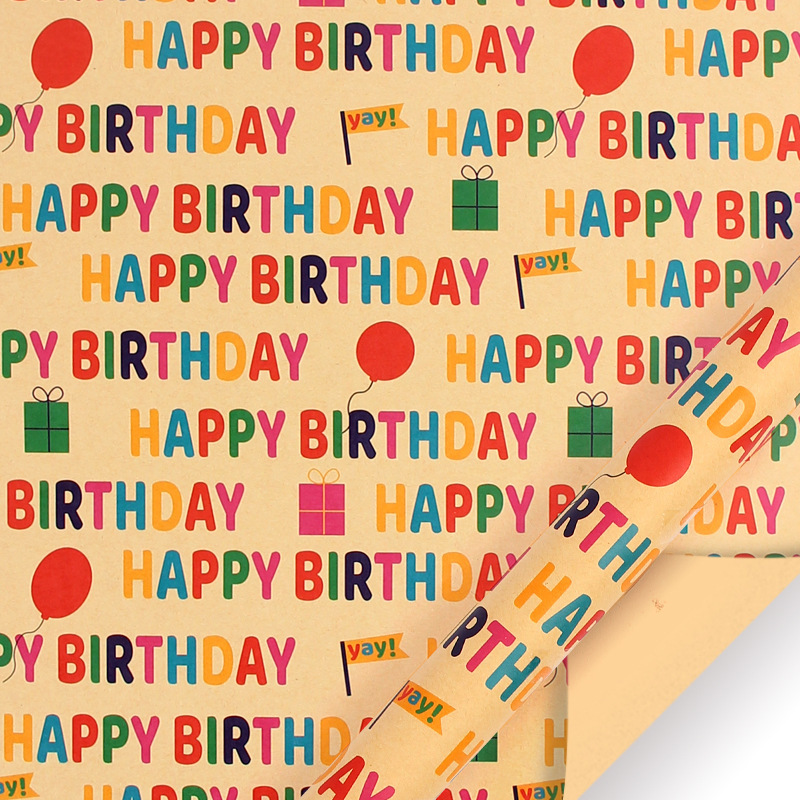 Caja de regalo de feliz cumpleaños; 50X70CM
