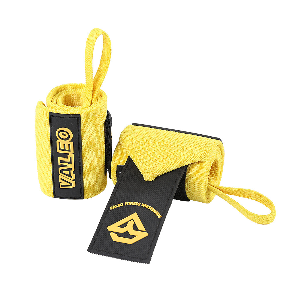 越境VALEOフィットネスリストバンド 大人用ベンチプレス・デッドリフト一体型リストバンド 包帯式スポーツ保護具 卸売