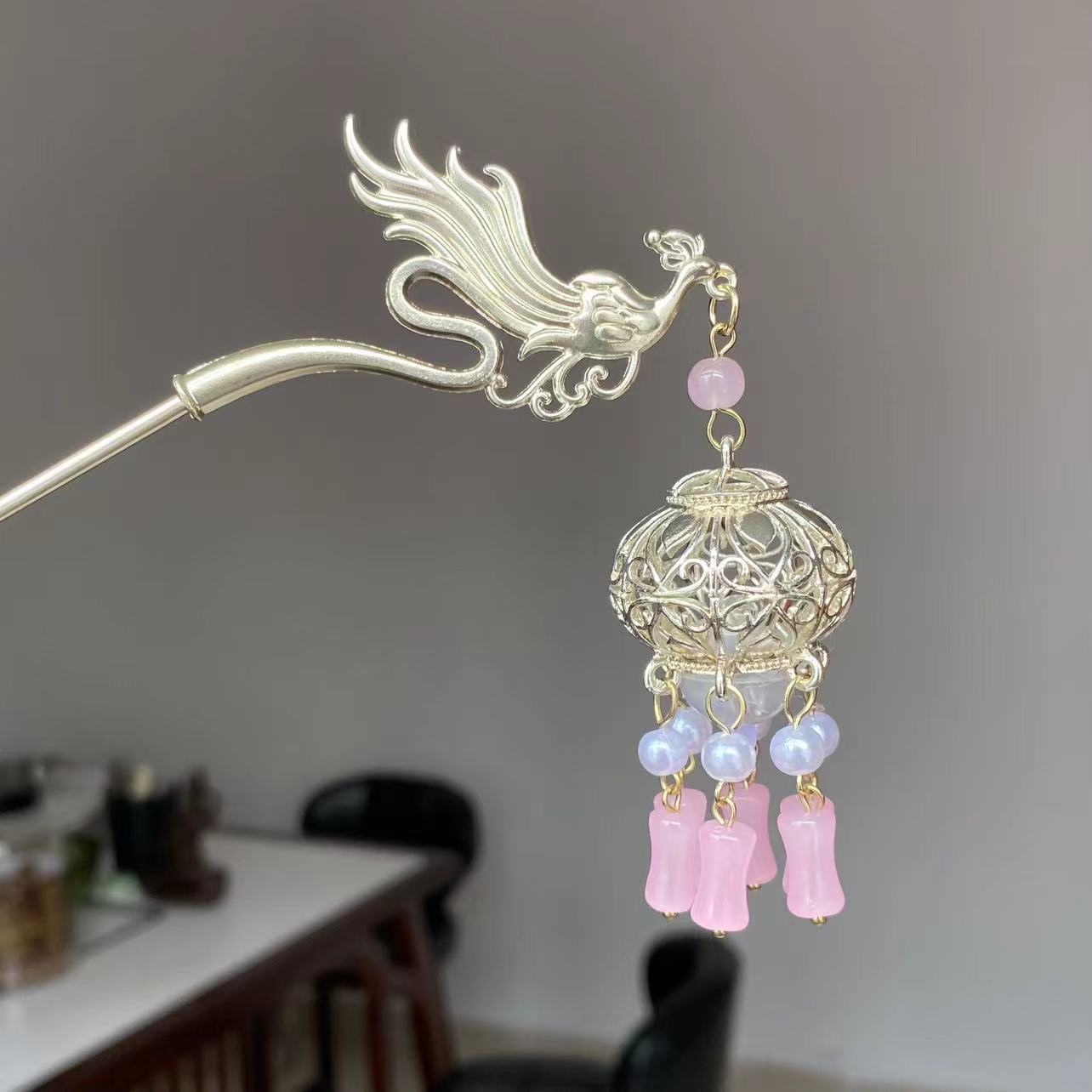 야광 머리핀 8627