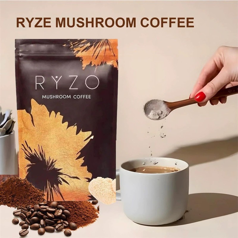 跨境爆品  现货蘑菇咖啡粉mushroom coffee狮子鬃毛蘑菇咖啡粉 定|undefined
