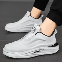 Spring Men's Shoes 2024 New Casual Dad Shoes Men's Thick Sole High Tide Shoes Youth Student Sports Shoes