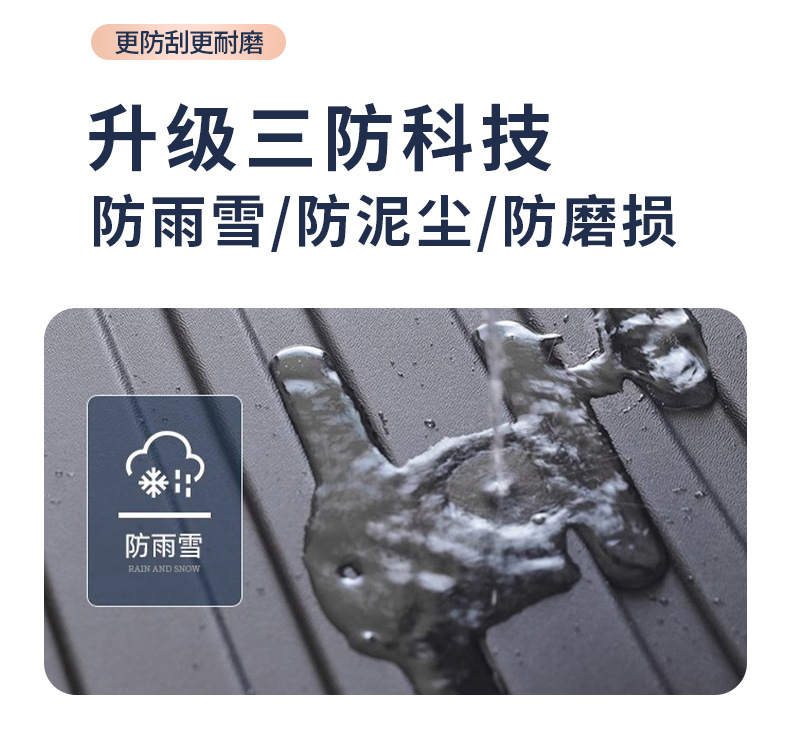Suitable for Wuling Yangguang Car Floor Mats, Full-Coverage Special Tpe Car Floor Mats for New Energy Pure Electric Five-Seater/Six-Seater Vehicles