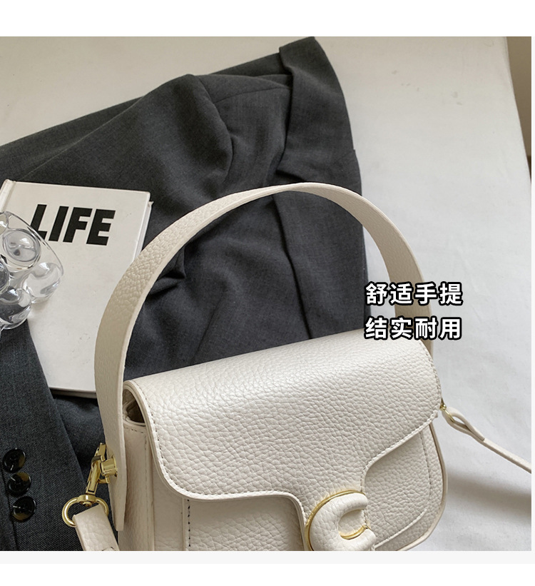 Korean niche fashion handbag for women 2025 new style simple solid color casual small square bag with a sense of high-end crossbody undefined