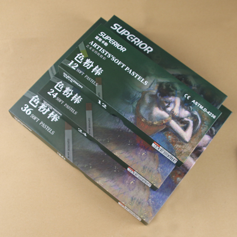 Xiupu color tiza 12 colores 24 colores 36 colores 48 colores Color tiza pintura pintada color en polvo cabello teñido palo color en polvo trazos