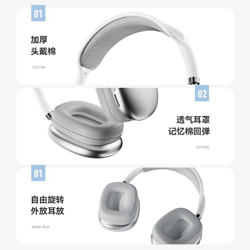 Подходит для гарнитуры Apple 15pro Huaqiangbei, игровая Bluetooth-гарнитура Max Wireless Sports Ear, новая модель 2024 года.